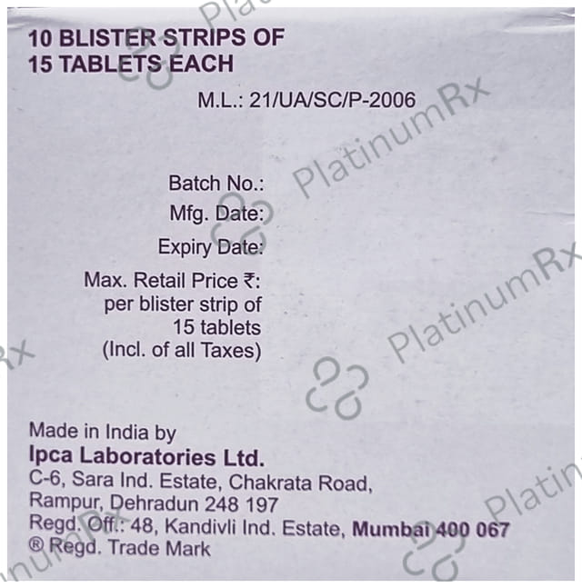 Eltocin DS 500mg Tablet 15s