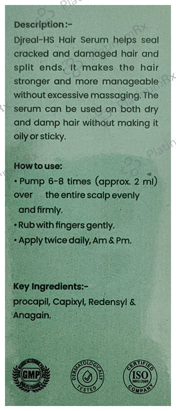 Djreal-HS Hair Serum