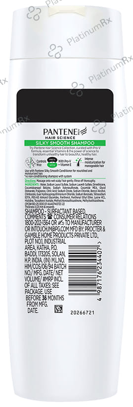 Pantene Pro-V Advanced Hairfall Solution Silky Smooth Care Shampoo 340 ml
