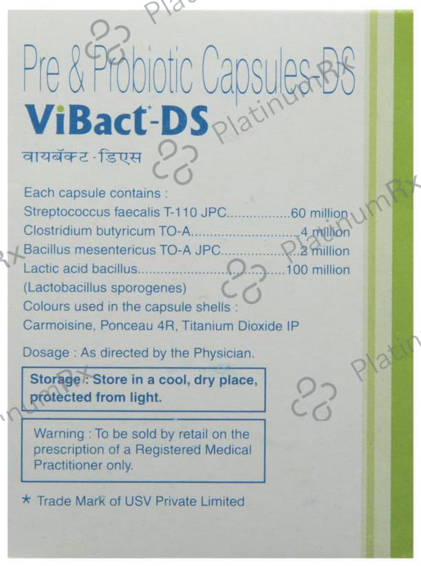 Vibact DS Capsule 10s