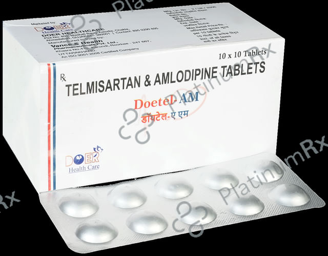 Doetel AM 40mg/5mg Tablet