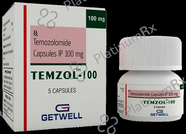 Temzol 100mg Capsule 5s
