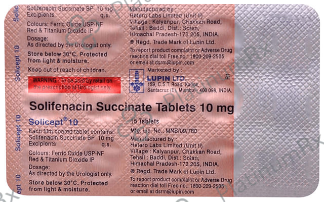 Solicept 10mg Tablet 15s