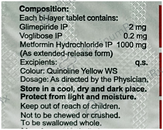 Trimegavog Forte 2mg Tablet 15s