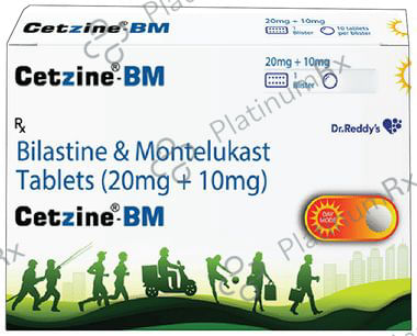 Cetzine BM 20/10mg Tablet 10s
