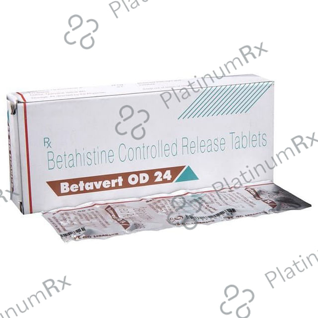 Betavert 24mg OD Tablet CR 10s