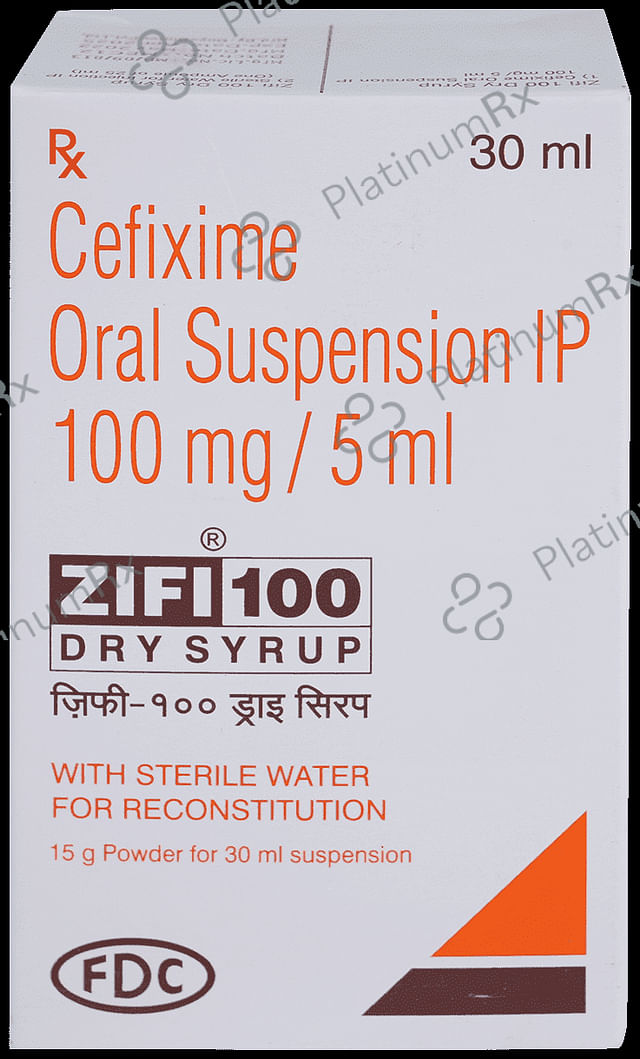 Zifi 100mg Dry Syrup 30ml