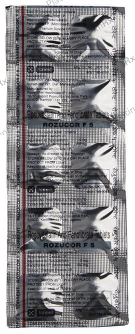Rozucor F 5/160mg Tablet 10s