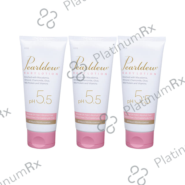 Pearldew Baby Lotion (100ml Each) 3 Tubes