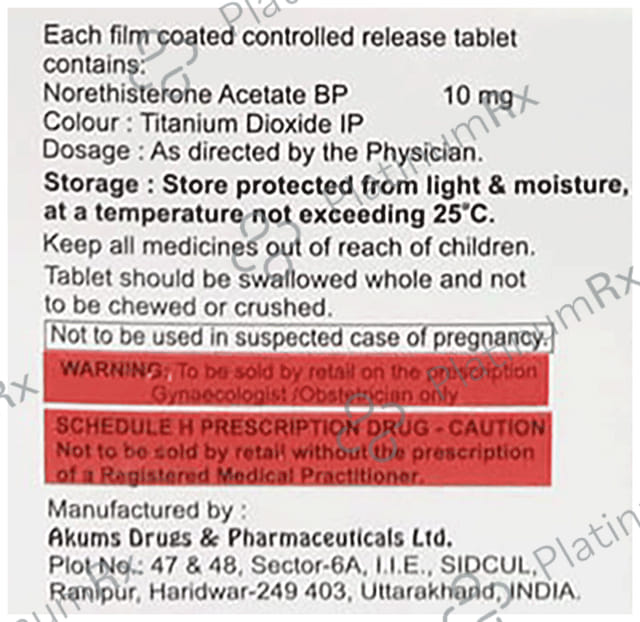 Shogestin 10 Tablet CR