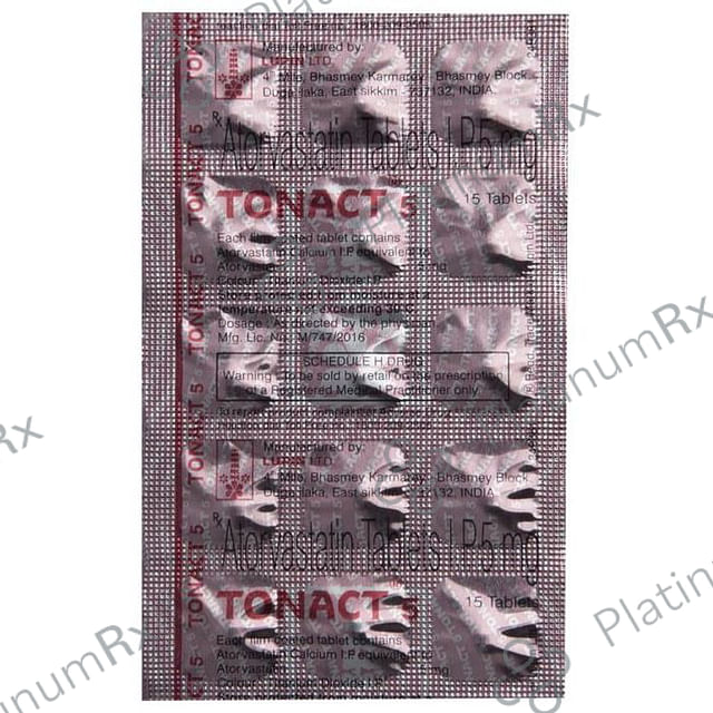 Tonact 5mg Tablet 15s