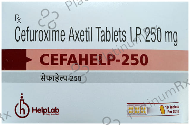 Cefahelp 250mg Tablet 10s