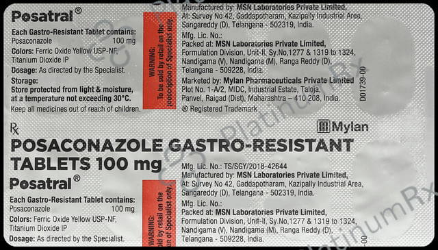 Posatral Tablet 10s