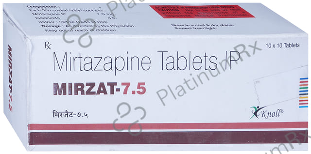 Mirzat 7.5mg Tablet