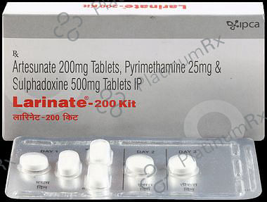 Larinate 200/25/500mg Kit Tablet 6s