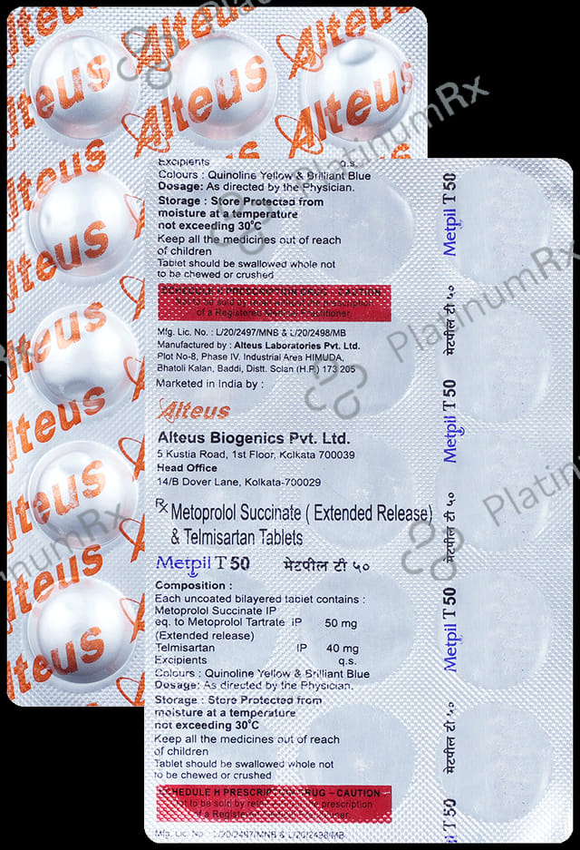 Metpil T 50 Tablet ER