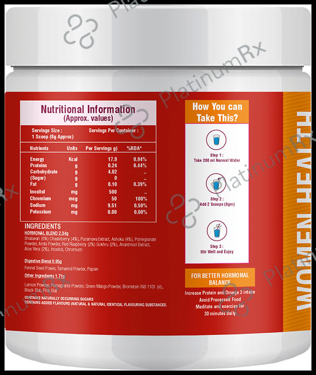 Glowsik Plant Based Women Health Powder