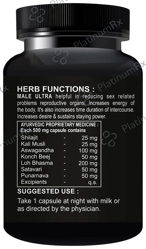 Sabates Male Ultra Capsule 15 capsules