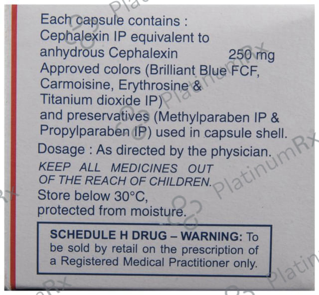 Sporidex 250mg Capsule 10s