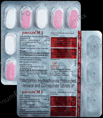 Jubiglim M 1/500mg Tablet PR 15s
