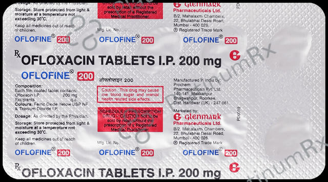 Oflofine 200mg Tablet 10s