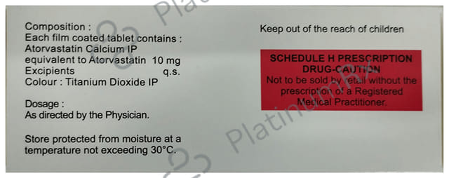 Atorfit 10mg Tablet 20s