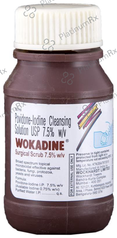 Wokadine 7.5% Surgical Scrub 50ml