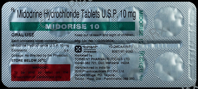 Midorise 10mg Tablet 10s