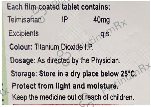 Telbrit 40mg Tablet 15s