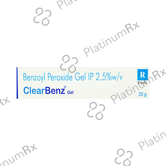 Clearbenz 2.5% Gel 20gm