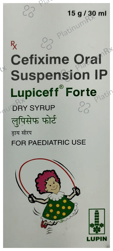 Lupicef Forte 100mg Dry Syrup