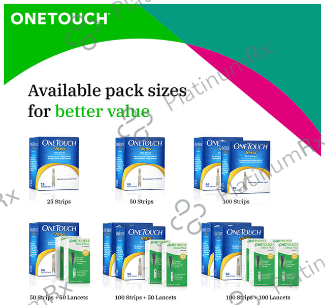 Onetouch Verio Test Strip Test 50s