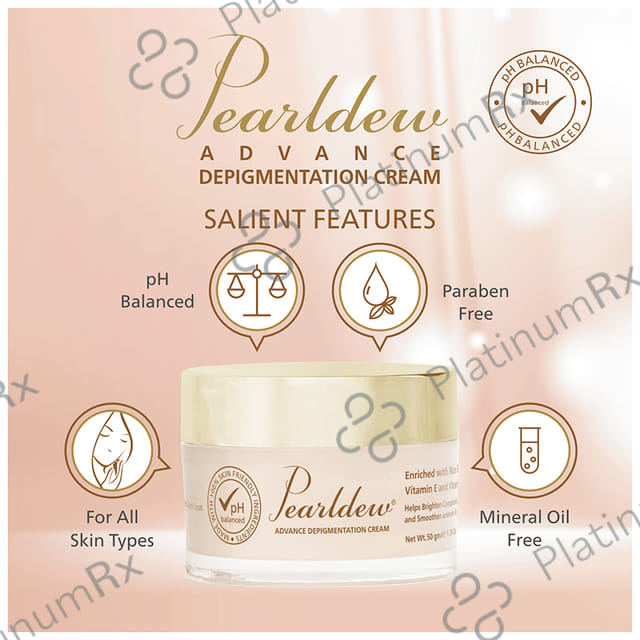 Pearldew Advance Depigmentation Cream (50gm Each) 2 jar