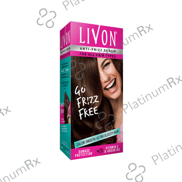 Livon Anti-Frizz Serum for All Hair Types 50 Serum