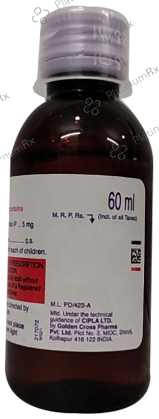Alerid 5mg Syrup 60ml