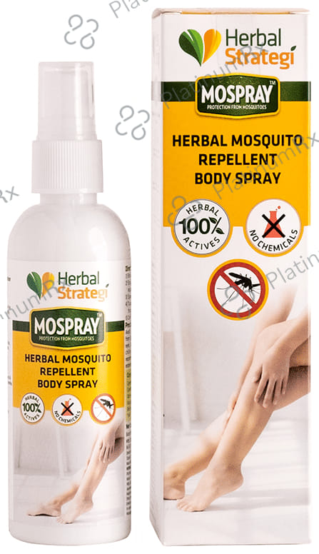 Herbal Strategi Herbal Mosquito Repellent Body Spray