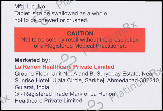 Desveren 50mg Tablet ER 10s