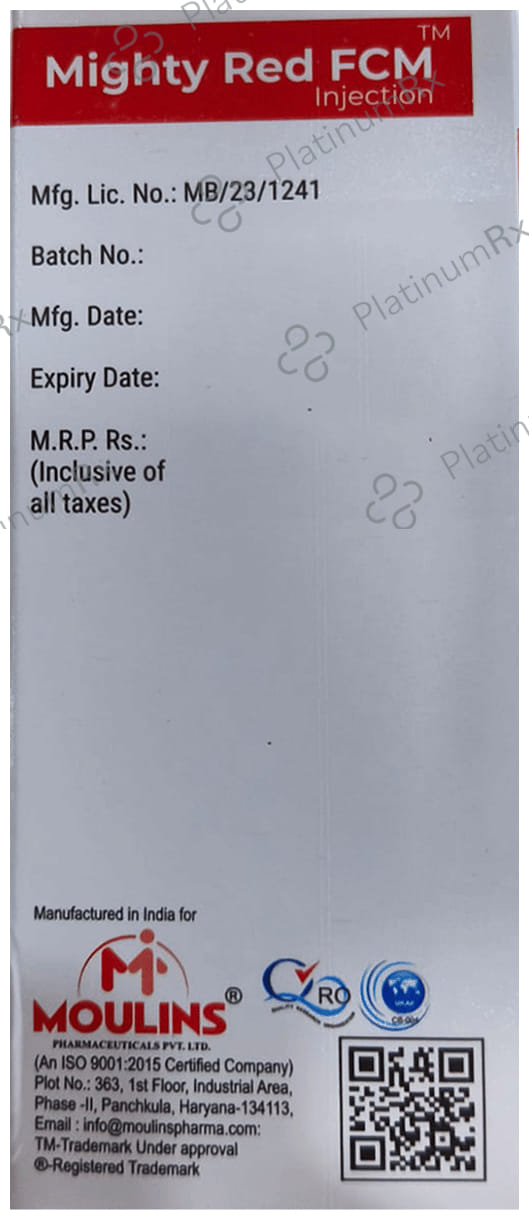 Mighty Red Fcm 1000mg Injection 10ml