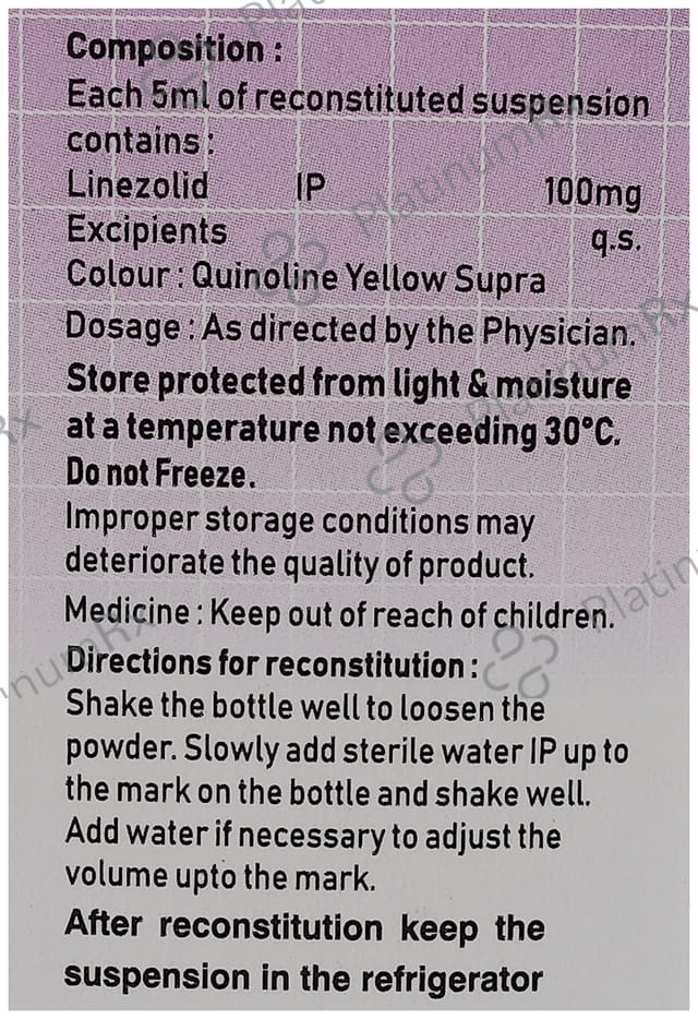 Xeeline 100mg Dry Syrup