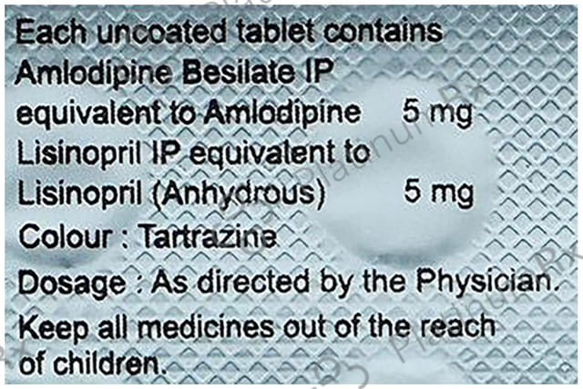 Amloz L 5/5mg Tablet 15s