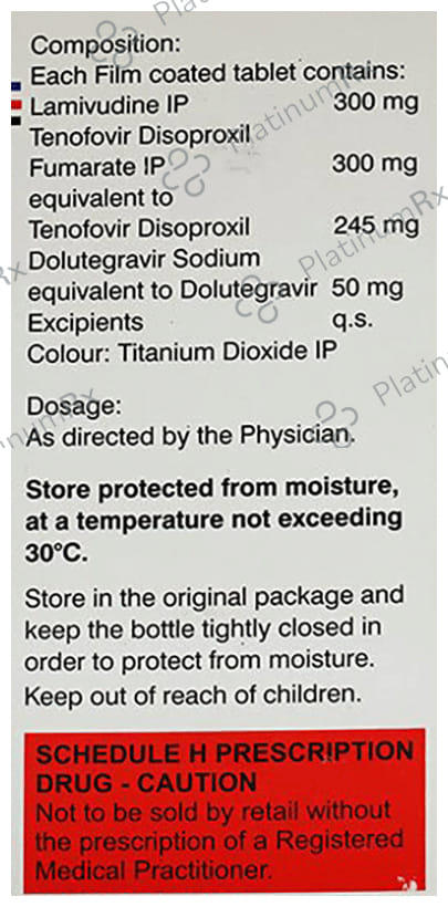 Viropil 50/300/300mg Tablet 30s