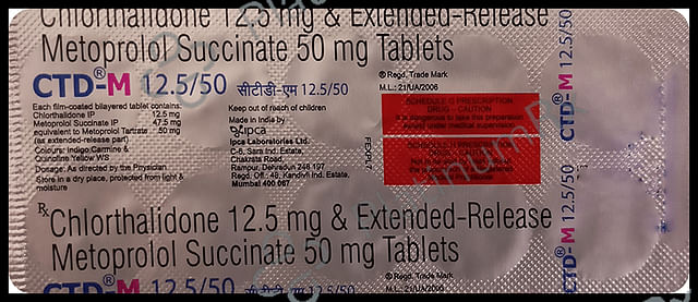 CTD M 50/12.5mg Tablet 10s
