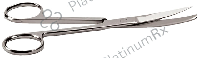 Thyrocare Curved Dressing Scissor Sharp Blunt