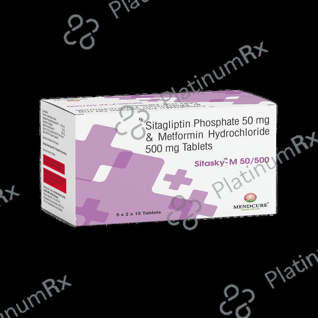 Sitasky-M 50/500 Tablet