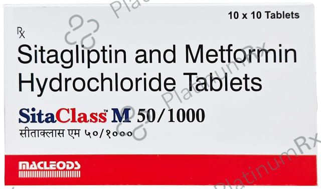 Sitaclass M 50/1000 Tablet