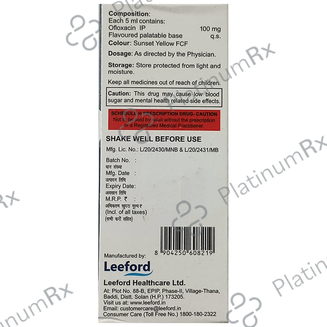 Oltef 100 Oral Suspension