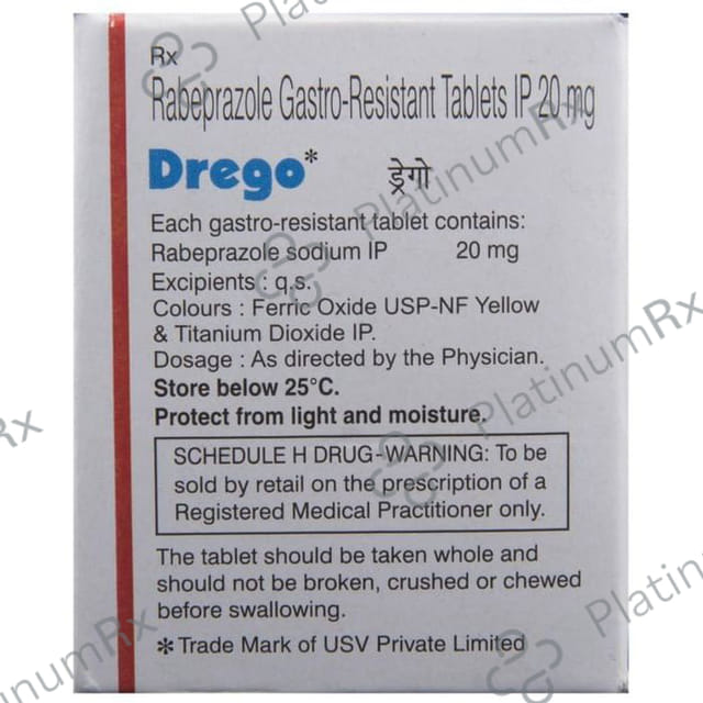 Drego 20mg Tablet 10s