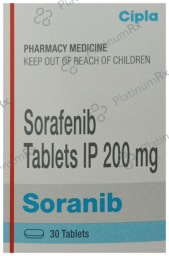 Soranib 200mg Tablet 30s