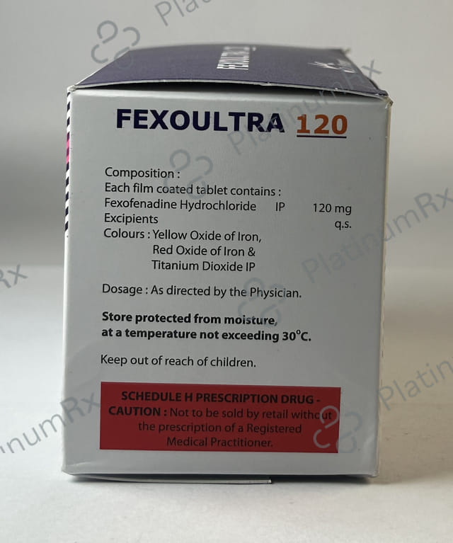 Fexoultra 120mg Tablet