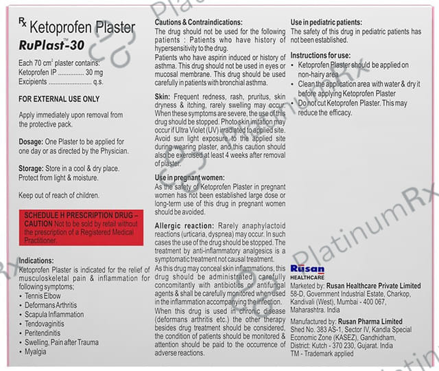 Ruplast 30 Plaster